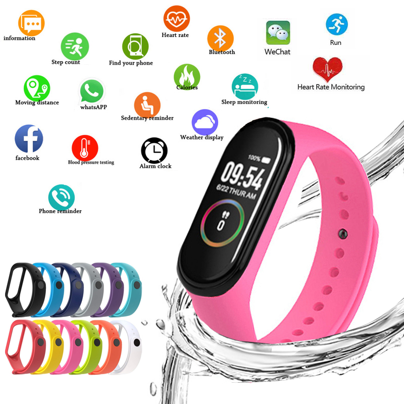 Smartwatch Watches For Women Branded - M4 Smart Orologi Braccialetti sportivi per