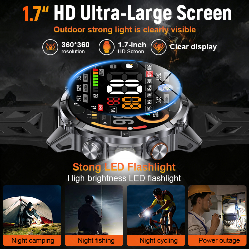 Orologio Intelligente Robusto  - Smartwatch Running Watches For Men recensione e prezzo