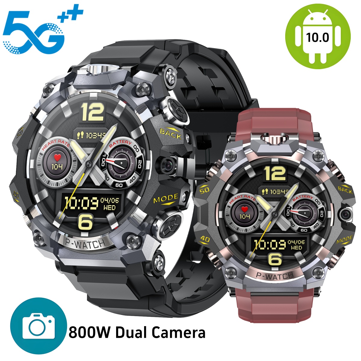 Smartwatch Q668 Android 10.0 c - Watch Esim recensione e prezzo