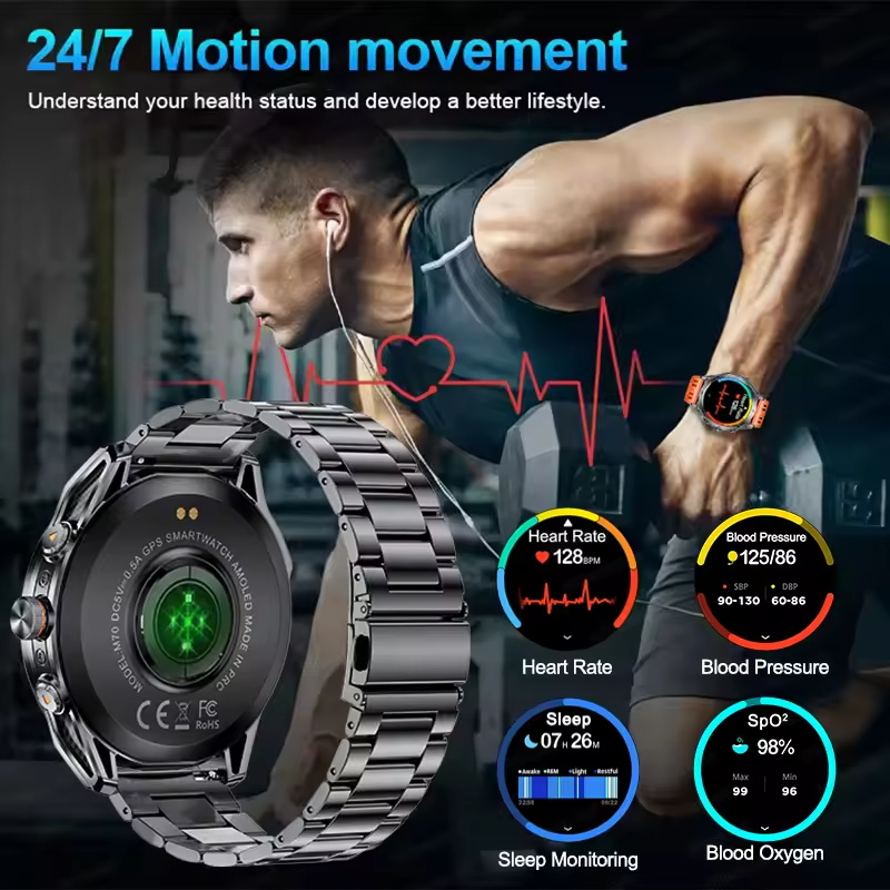 Smartwatch sportivo di alta ga - Smartwatch Running Watches For Men recensione e prezzo