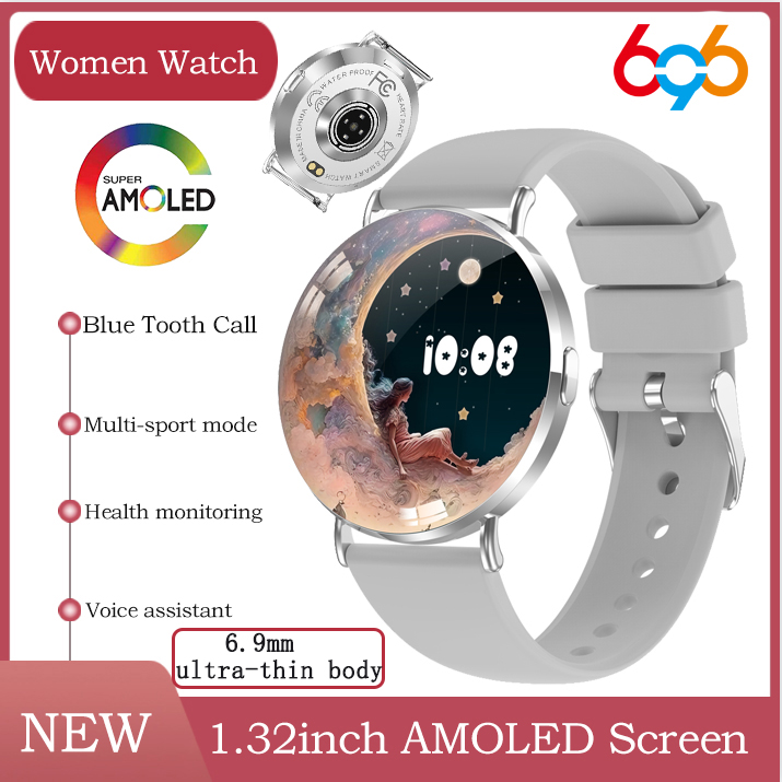Smartwatch con schermo AMOLED, - Watches Ladies Smartwatch recensione e prezzo