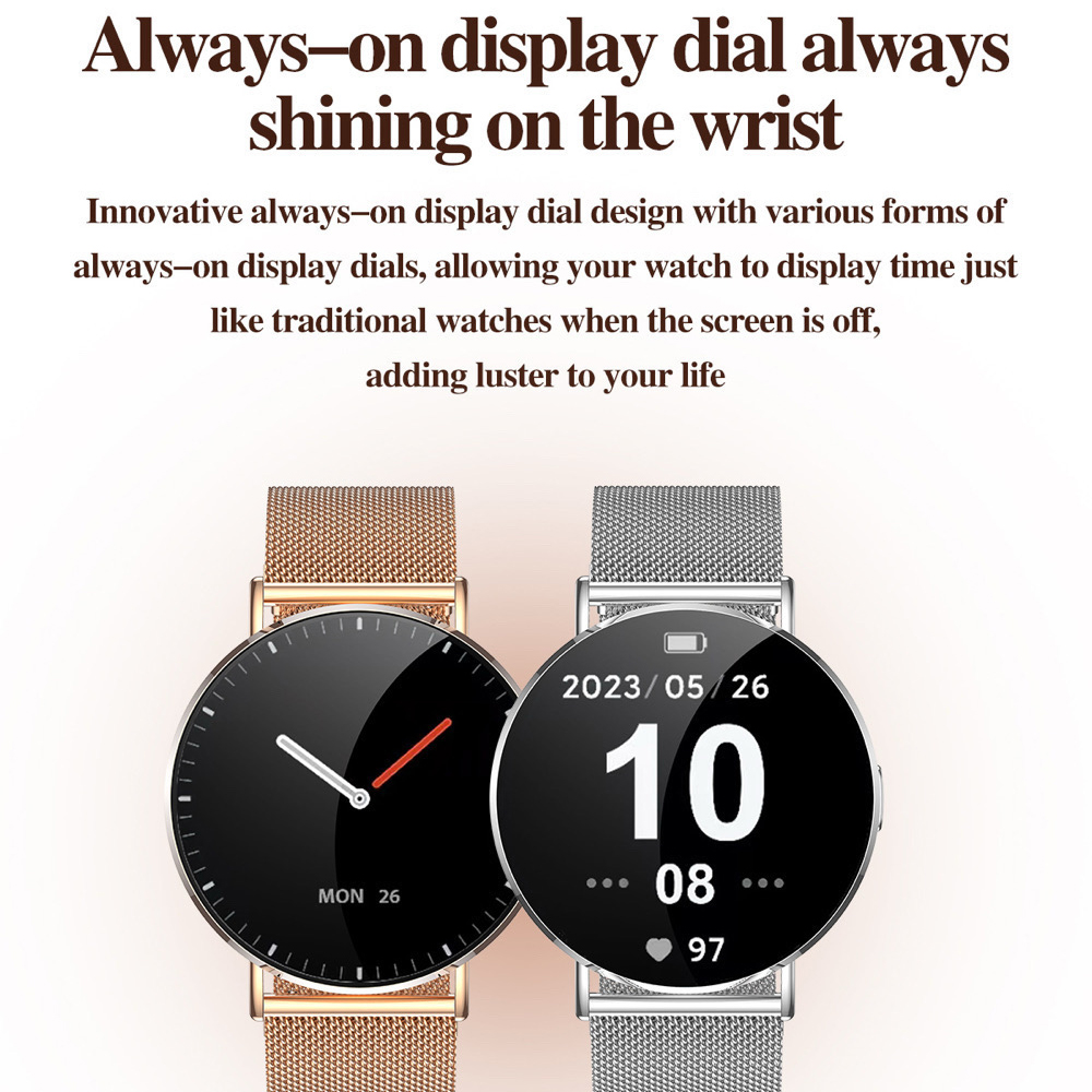 Smartwatch con schermo AMOLED, - Watches Ladies Smartwatch recensione e prezzo
