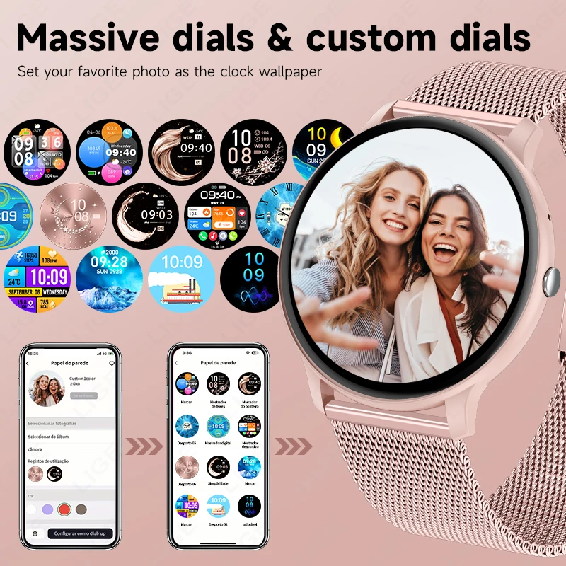 Smartwatch LIGE con Chiamata B - Watches Ladies Smartwatch recensione e prezzo