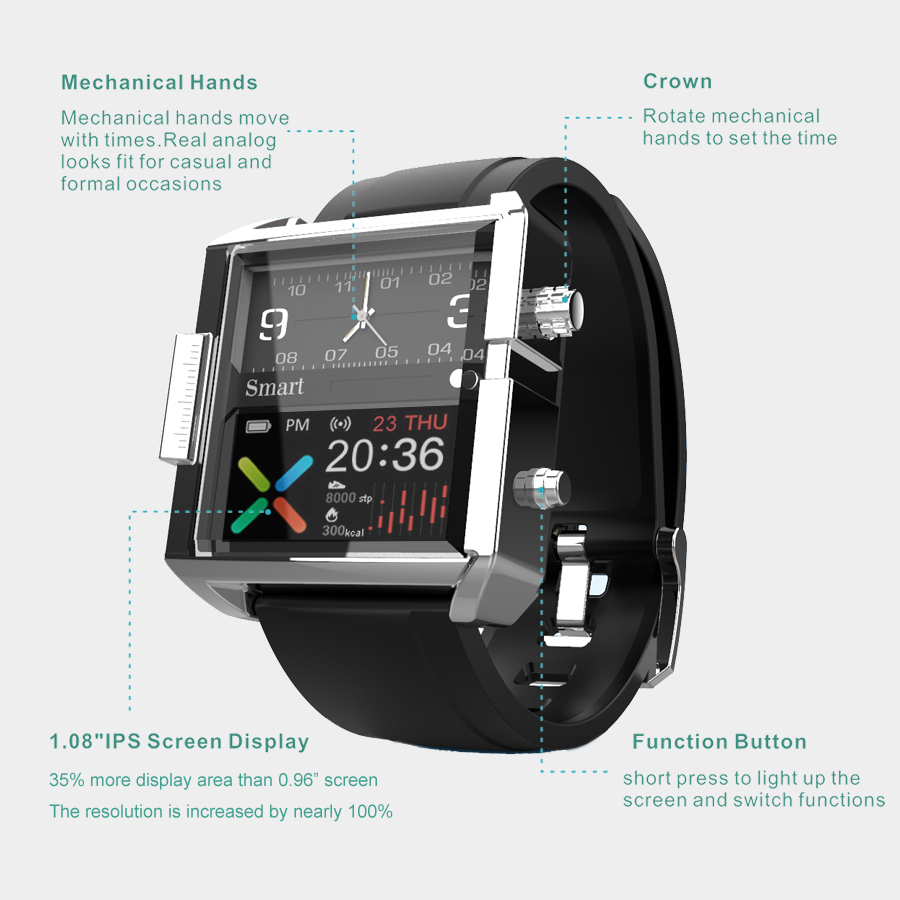 T9 Smartwatch ibrido cardiofre - Seiko Watches Smartwatch recensione e prezzo