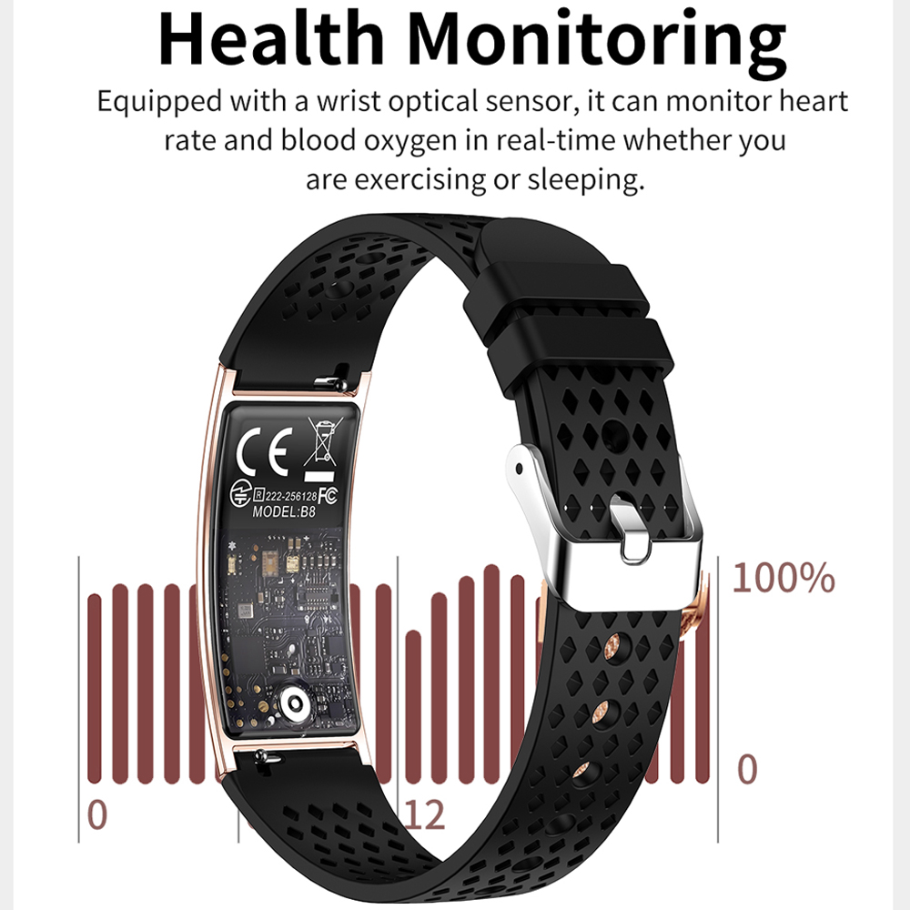 Bracciale intelligente ultraso - Watches Ladies Smartwatch recensione e prezzo