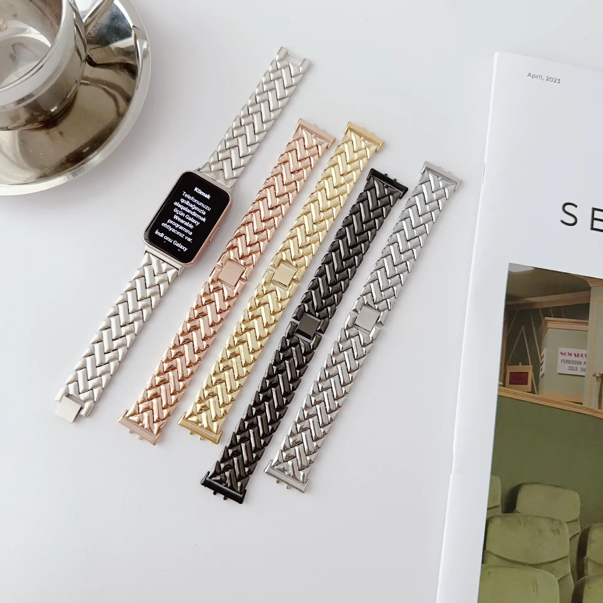 Nuovo cinturino in metallo per - Smartwatch Samsung Watches For Women recensione e prezzo