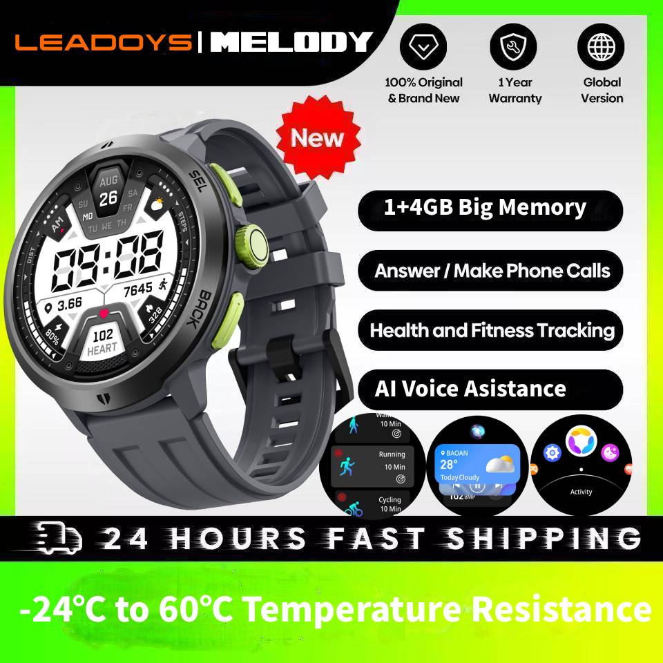 LEADOYS C33 Smart Watch con gr - Smartwatch Running Watches For Men recensione e prezzo