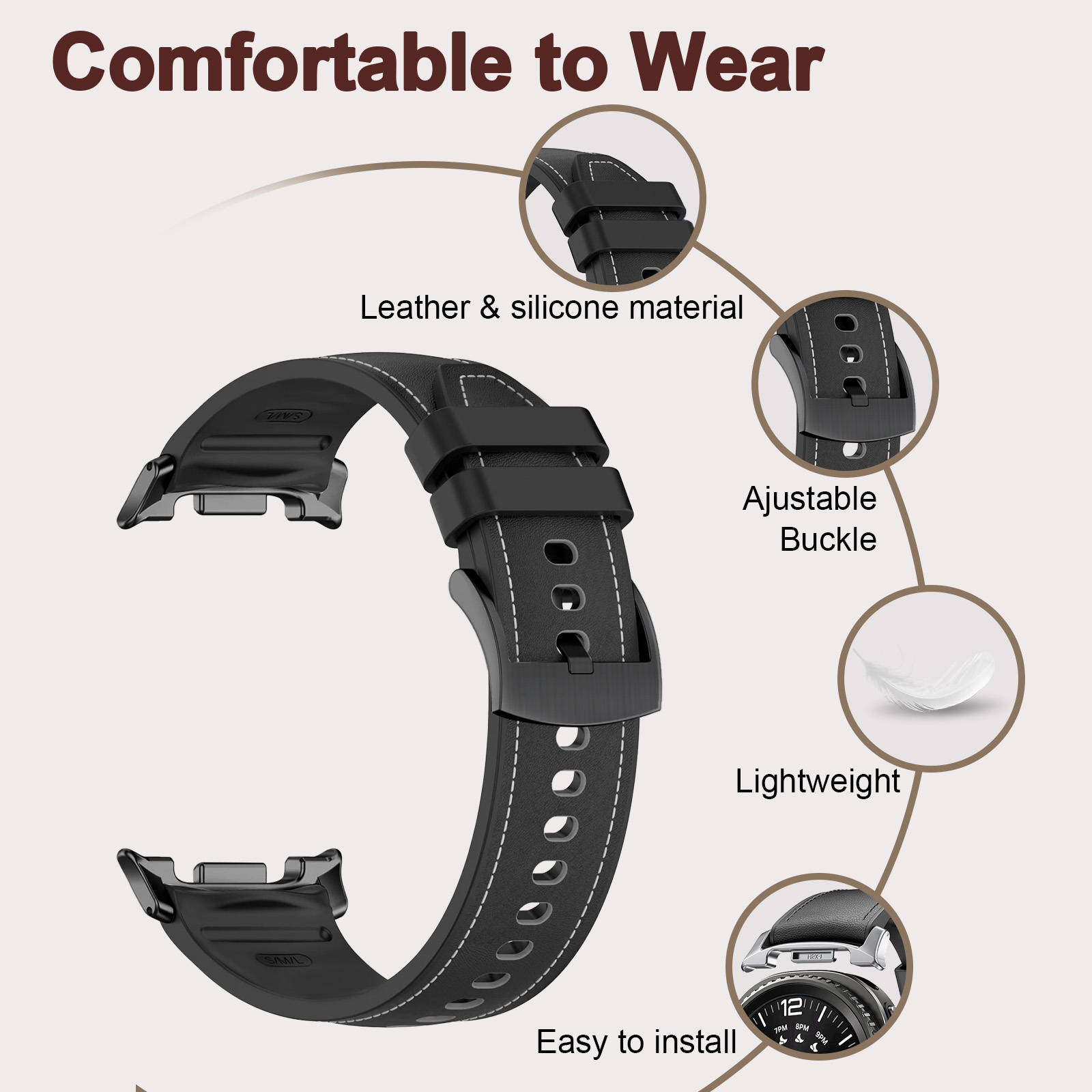 Cinturino PeakForm per Samsung - Smartwatch Samsung Watches For Women recensione e prezzo